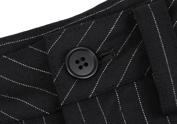 LIMI feu Wool Blended Striped Deformation Pants K-162231_004