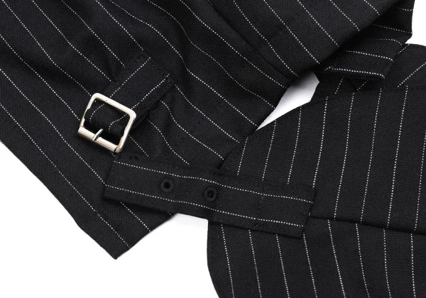 LIMI feu Wool Blended Striped Deformation Pants K-162231_008
