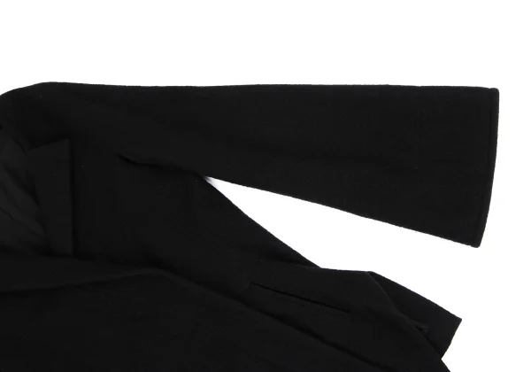 LIMI feu Wool Collarless Peak Lapel Design Jacket K-162232_005