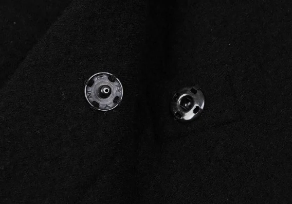 LIMI feu Wool Collarless Peak Lapel Design Jacket K-162232_010