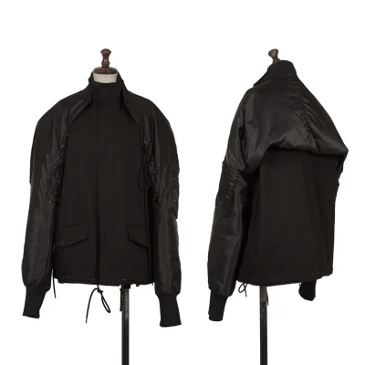 LIMI feu MA-1 Style Sleeves Switching  Zip-up Jacket