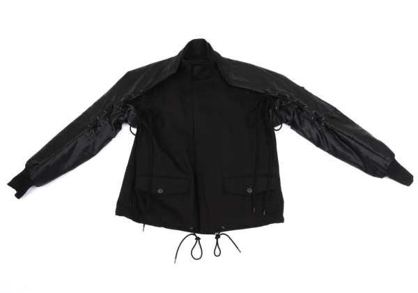 LIMI feu MA-1 Style Sleeves Switching  Zip-up Jacket K-162233_002