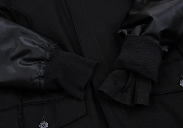 LIMI feu MA-1 Style Sleeves Switching  Zip-up Jacket K-162233_012