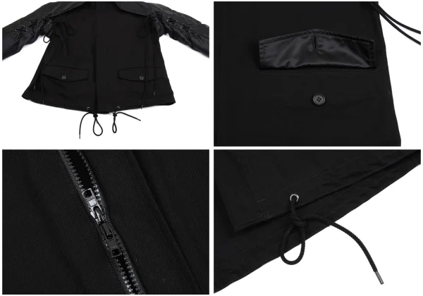 LIMI feu MA-1 Style Sleeves Switching  Zip-up Jacket K-162233_013