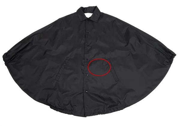 GANRYU Nylon Cape Design Coach Jacket K-162234_011