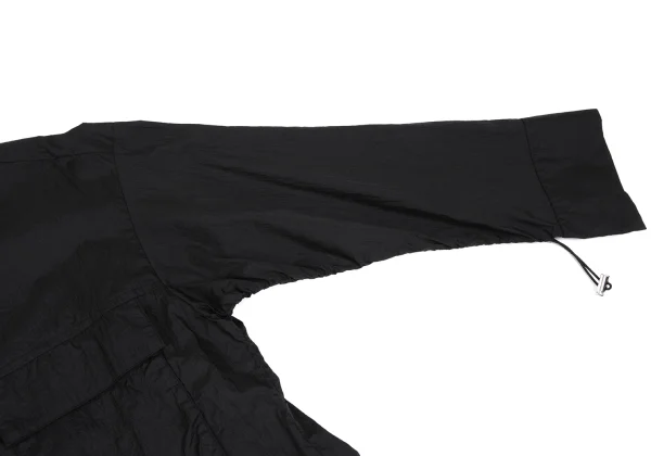 UN3D. Shirring Sleeve Design Pocket Nylon Shirt K-162236_005