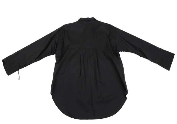 UN3D. Shirring Sleeve Design Pocket Nylon Shirt K-162236_014