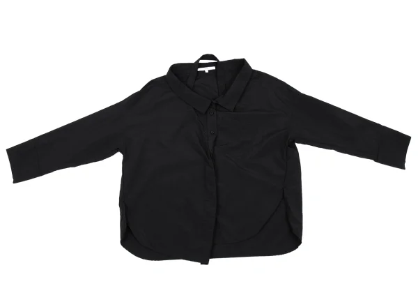 UN3D. Neck-design Nylon Blouse K-162237_002
