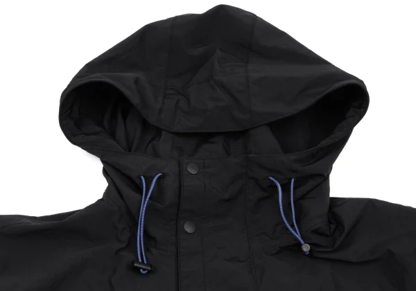 UN3D. Nylon Drawcord Hooded Cape Coat K-162244_003