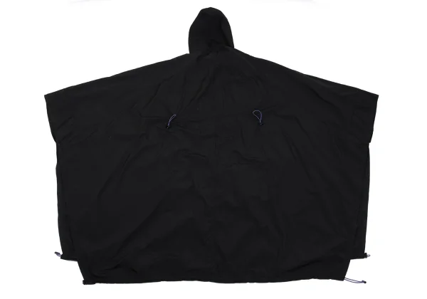 UN3D. Nylon Drawcord Hooded Cape Coat K-162244_015