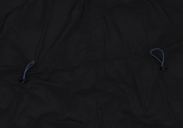 UN3D. Nylon Drawcord Hooded Cape Coat K-162244_016