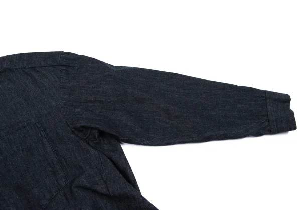 ENFOLD Cotton Opening Design Denim Shirt K-162246_006