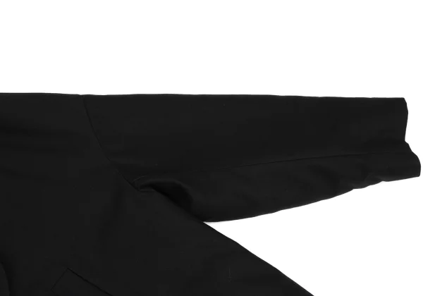 ENFOLD Cotton Rayon Quilted Lining Buttonless Jacket K-162247_005