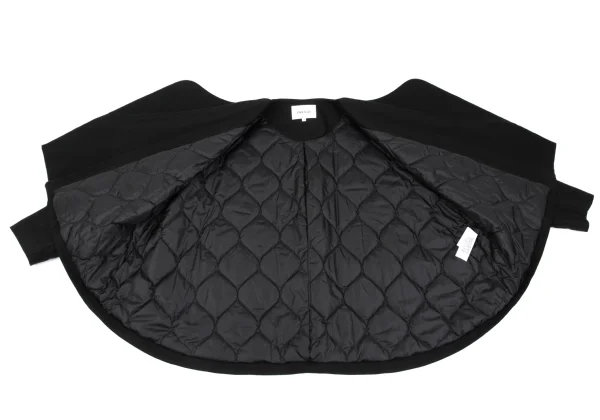 ENFOLD Cotton Rayon Quilted Lining Buttonless Jacket K-162247_009