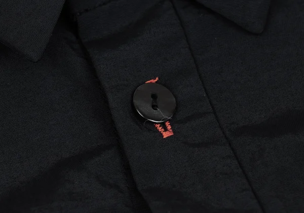 nagonstans Color Buttonhole Mesh Pocket Shirt K-162248_004