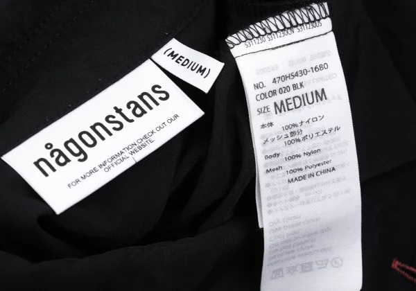 nagonstans Color Buttonhole Mesh Pocket Shirt K-162248_016