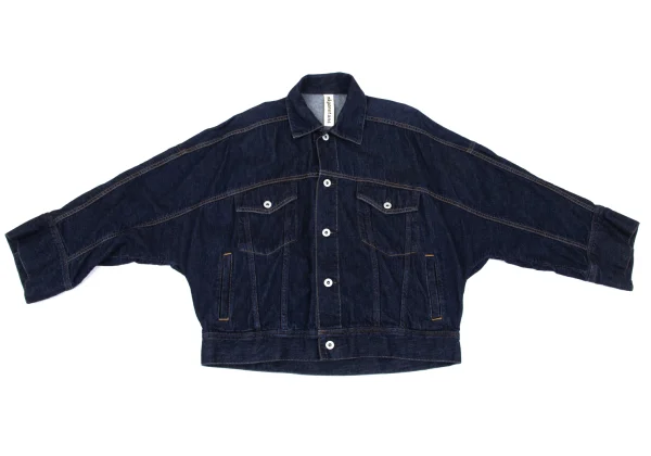 nagonstans Cotton Dolman Sleeve Denim Jacket K-162249_002