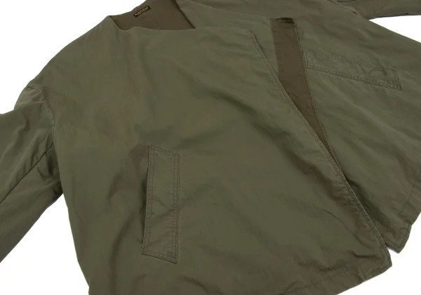 KAPITAL Ripstop Collar-less Jacket K-162250_009