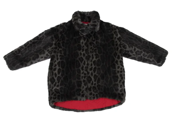 MISS DIOR Leopard Faux Fur Blouson K-162253_002
