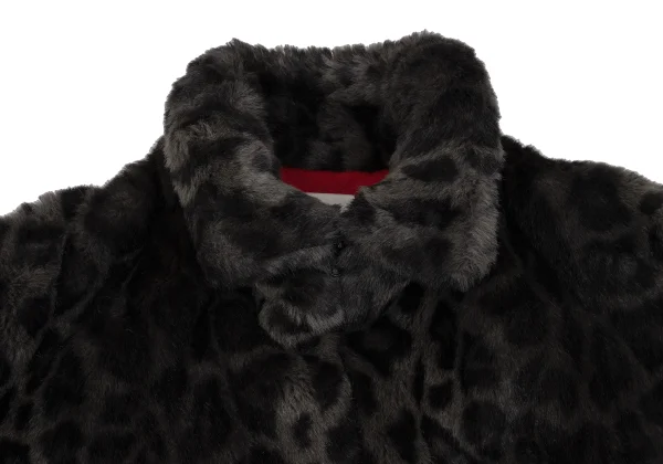 MISS DIOR Leopard Faux Fur Blouson K-162253_003