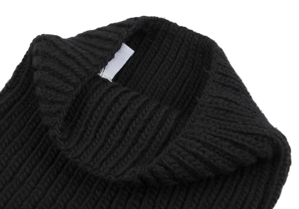 REALITY STUDIO Wool Rib Knit Neck Warmer K-162254_005
