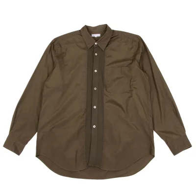COMME des GARCONS HOMME Cotton Wool Switch Design Long Sleeve Shirt