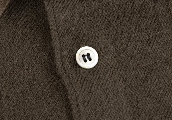 COMME des GARCONS HOMME Cotton Wool Switch Design Long Sleeve Shirt K-162256_006