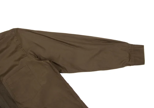 COMME des GARCONS HOMME Cotton Wool Switch Design Long Sleeve Shirt K-162256_008