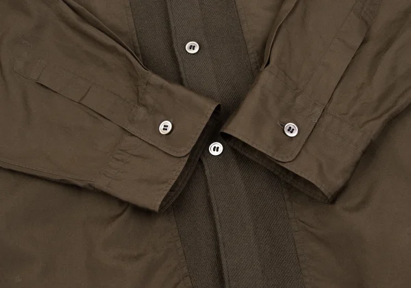 COMME des GARCONS HOMME Cotton Wool Switch Design Long Sleeve Shirt K-162256_009