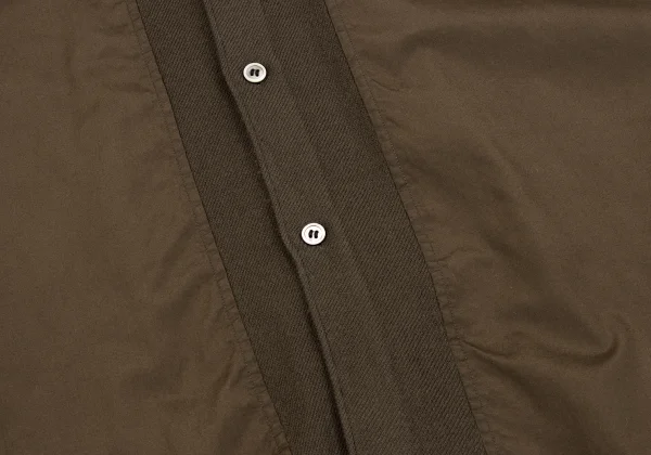 COMME des GARCONS HOMME Cotton Wool Switch Design Long Sleeve Shirt K-162256_012