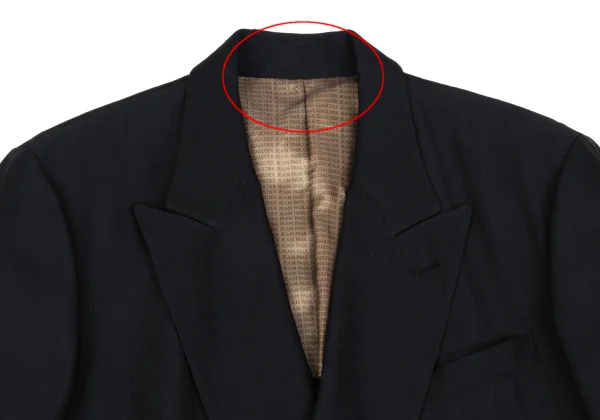 Jean Paul GAULTIER HOMME objet Wool Blend Peak Lapel Jacket K-162257_002