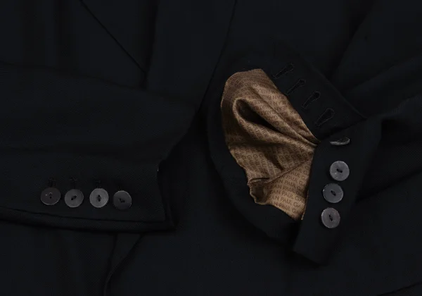 Jean Paul GAULTIER HOMME objet Wool Blend Peak Lapel Jacket K-162257_007