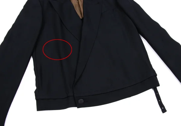 Jean Paul GAULTIER HOMME objet Wool Blend Peak Lapel Jacket K-162257_008