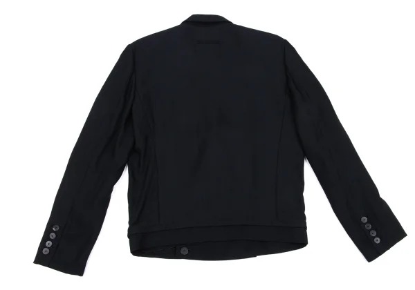 Jean Paul GAULTIER HOMME objet Wool Blend Peak Lapel Jacket K-162257_015
