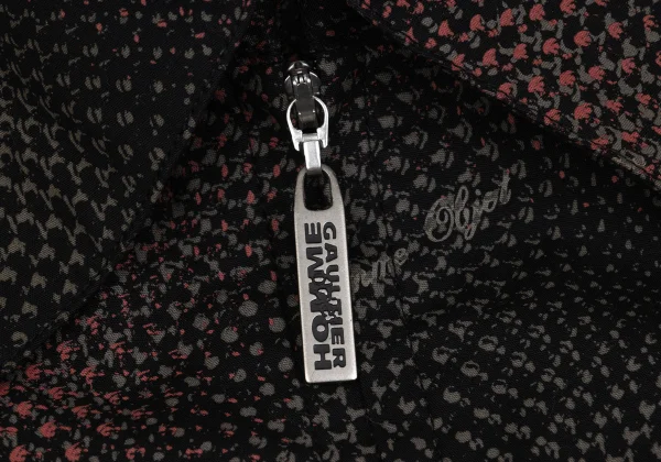 Jean Paul GAULTIER HOMME objet Graphic Logo Printed Zip Shirt Jacket K-162258_004