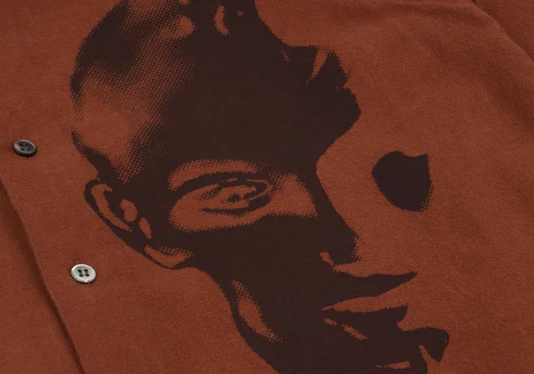 Jean Paul GAULTIER HOMME objet Moleskin Face Printed Shirt K-162259_009