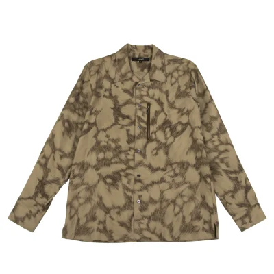 Jean Paul GAULTIER HOMME objet Graphic Printed Open Collar Shirt