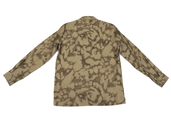 Jean Paul GAULTIER HOMME objet Graphic Printed Open Collar Shirt K-162260_014