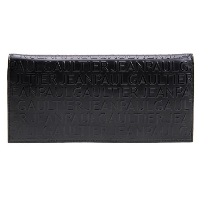 Jean Paul GAULTIER Logo Emboss Leather Wallet