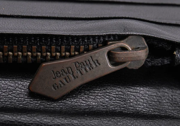 Jean Paul GAULTIER Logo Emboss Leather Wallet K-162262_006