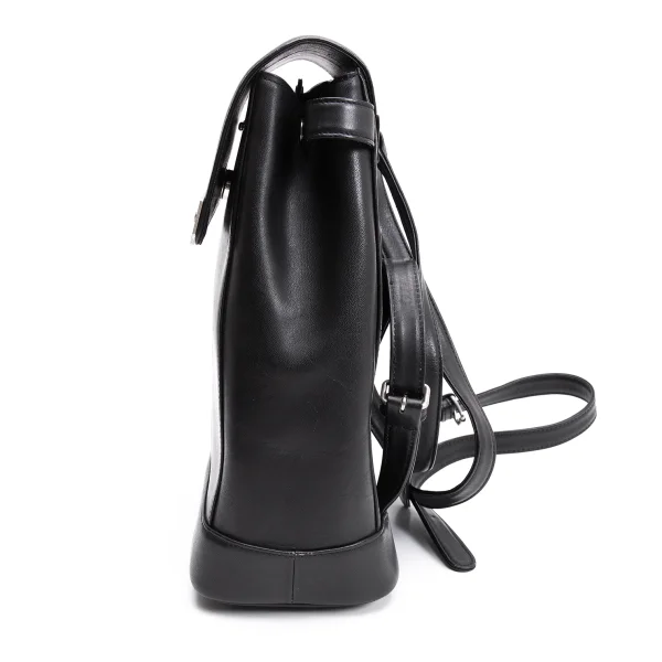 Jean Paul GAULTIER Metal Plate Leather Backpack K-162265_004