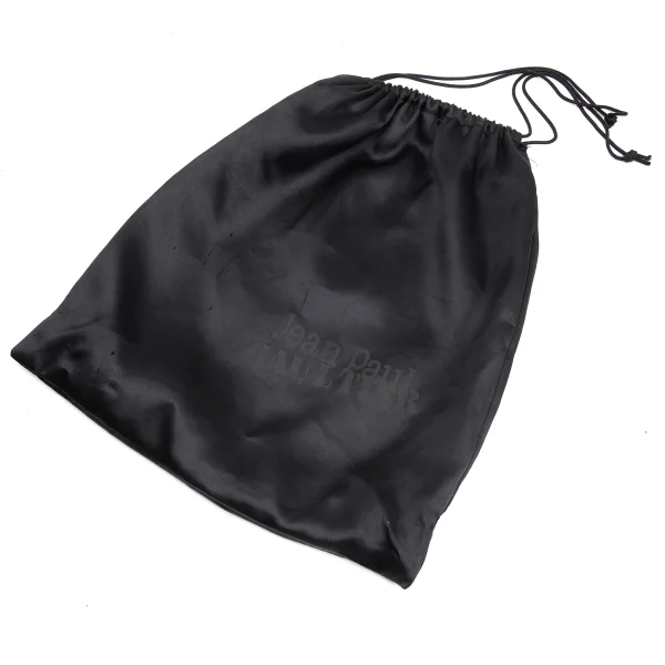 Jean Paul GAULTIER Metal Plate Leather Backpack K-162265_016
