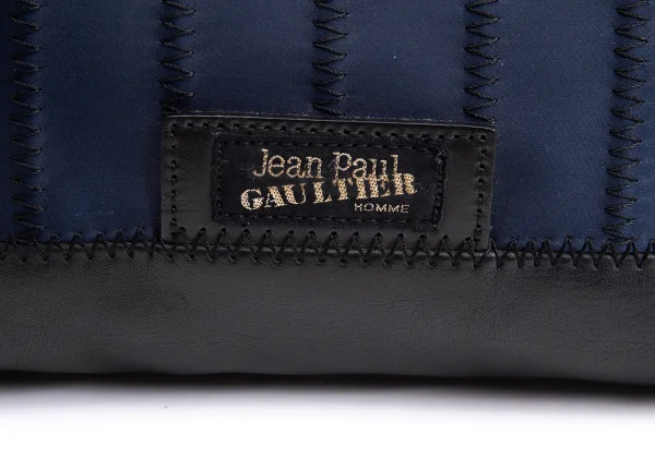 Jean Paul GAULTIER HOMME Double Zip Clutch Bag K-162266_003