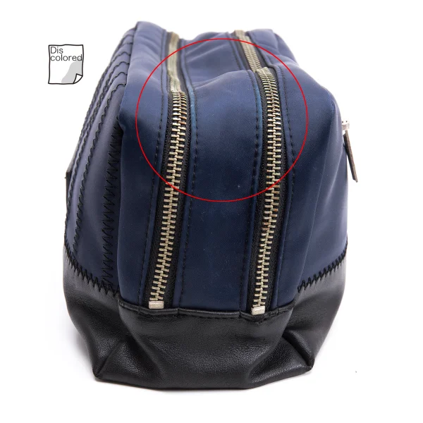 Jean Paul GAULTIER HOMME Double Zip Clutch Bag K-162266_004