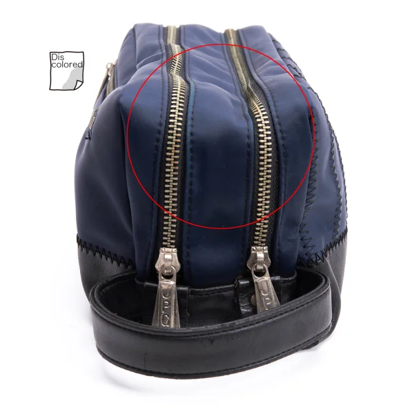 Jean Paul GAULTIER HOMME Double Zip Clutch Bag K-162266_006