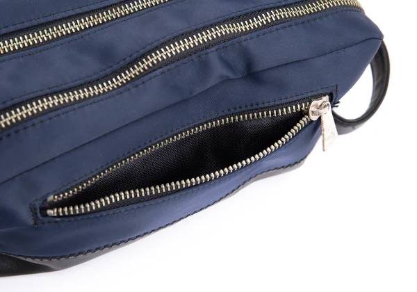 Jean Paul GAULTIER HOMME Double Zip Clutch Bag K-162266_008