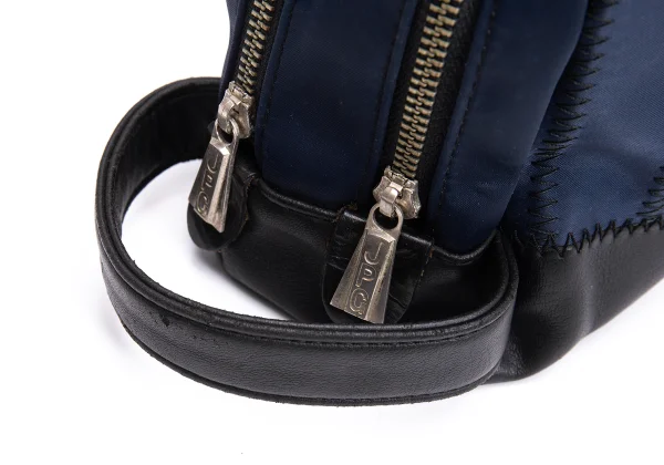 Jean Paul GAULTIER HOMME Double Zip Clutch Bag K-162266_009