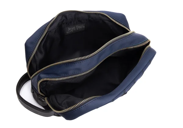 Jean Paul GAULTIER HOMME Double Zip Clutch Bag K-162266_011