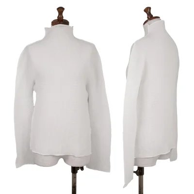 ISSEY MIYAKE me Stretch Pleats High-neck Top