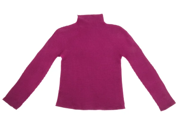 Unbranded Stretch Pleated High Neck T Shirt K-162272_002